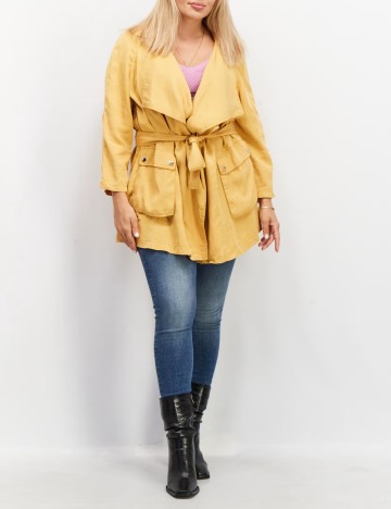 Trench scurt Vero Moda, galben