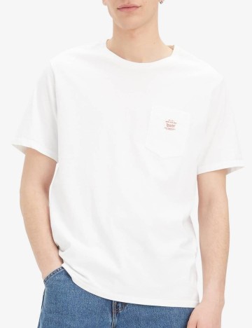 Tricou Levi's, alb