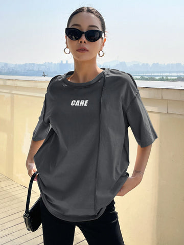 Tricou SHEIN, gri