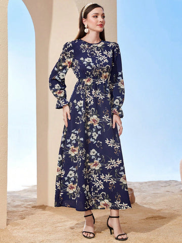 Rochie midi SHEIN, mix culori