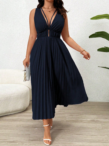 Rochie maxi SHEIN, albastru