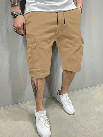 Pantaloni scurți SHEIN, bej