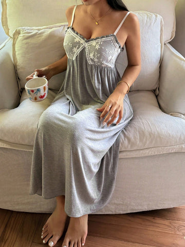 Rochie de noapte SHEIN, gri
