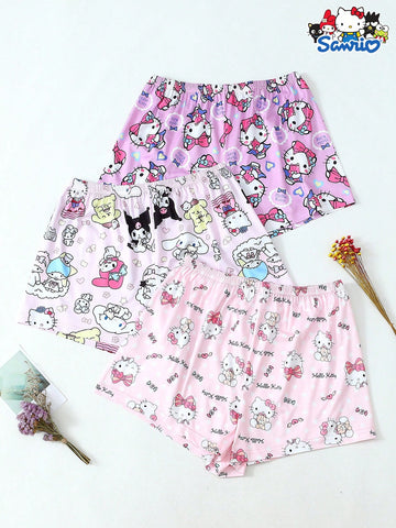 Set pantaloni scurți de pijama SHEIN, mix culori