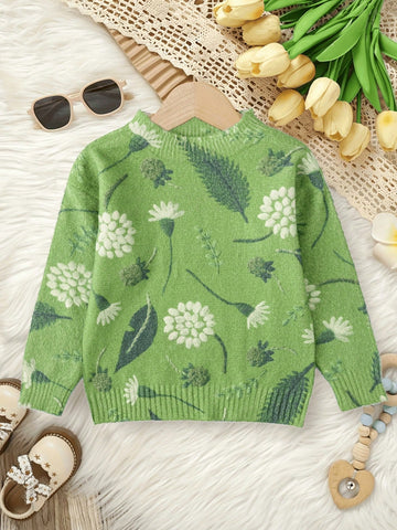 Pulover SHEIN, verde