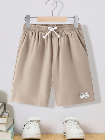 Pantaloni scurți SHEIN, bej