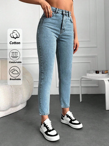 Jeans SHEIN, albastru