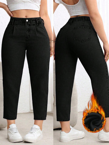 Jeans SHEIN, negru