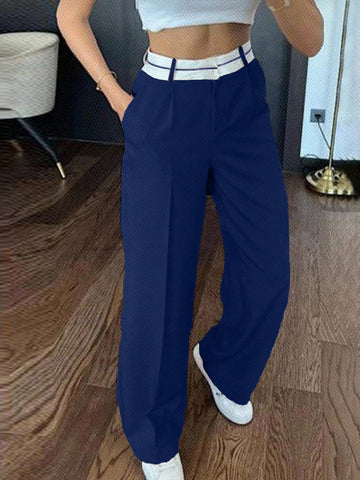 Pantaloni SHEIN, albastru