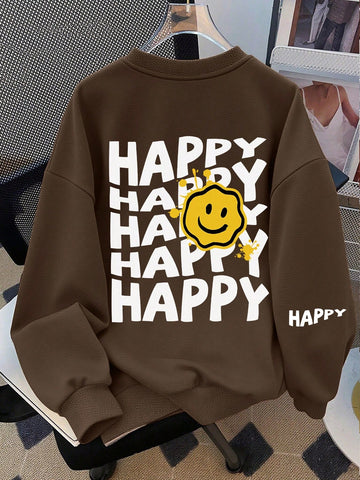 Bluză SHEIN, maro