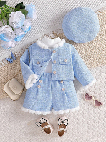 Set SHEIN, albastru