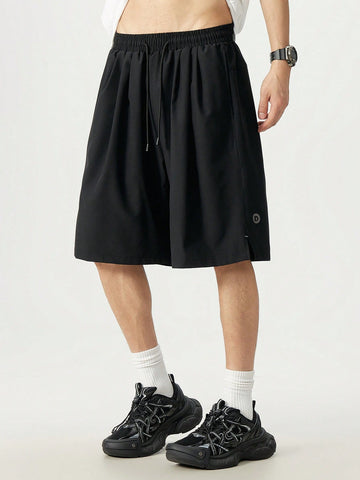 Pantaloni scurți SHEIN, negru