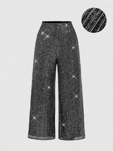 Pantaloni SHEIN, negru