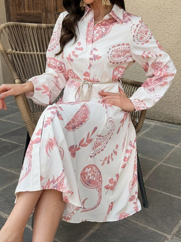 Rochie midi SHEIN, mix culori
