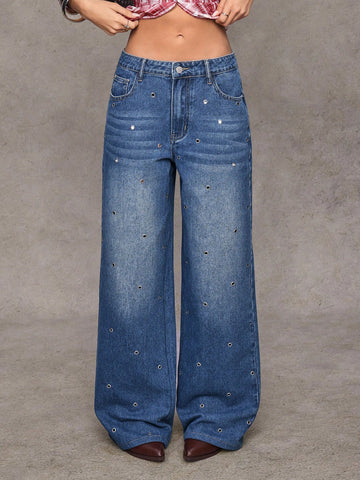 Jeans SHEIN, albastru