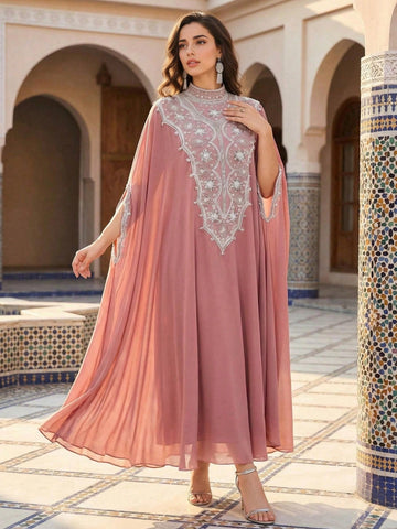 Rochie maxi SHEIN, roz