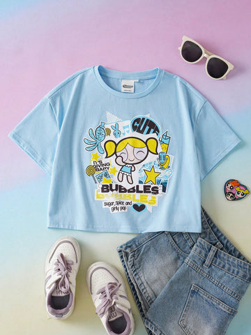 Tricou SHEIN, albastru