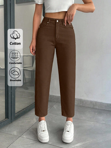 Jeans SHEIN, maro