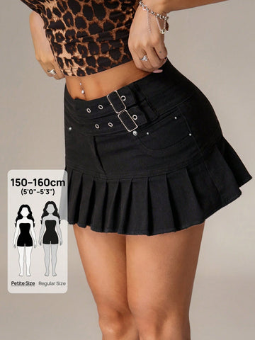 Fustă mini SHEIN, negru