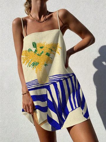 Rochie mini SHEIN, mix culori