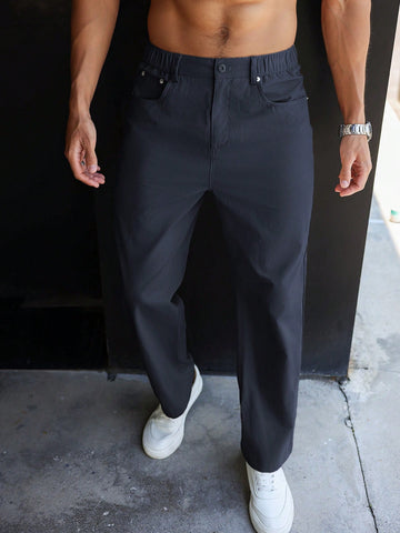 Pantaloni SHEIN, albastru