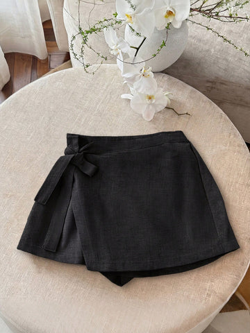 Fustă pantalon SHEIN, negru