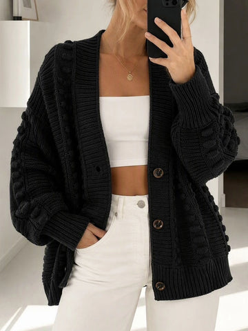 Cardigan SHEIN, negru