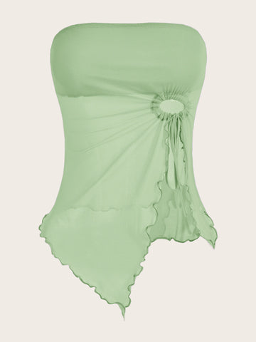 Top SHEIN, verde