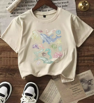 Tricou SHEIN, bej