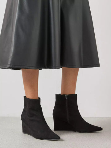 Botine THE VERY COLLECTION, negru