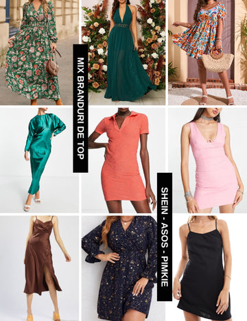 Lot 250 rochii vara Mix Branduri, mix culori