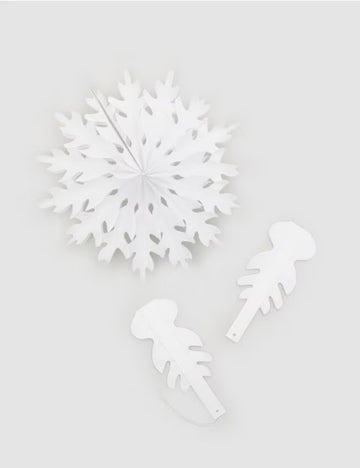 Set accesorii decorative Sinsay, alb