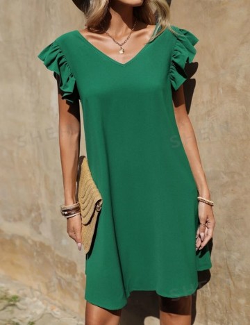 Rochie mini Shein, verde