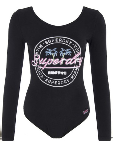 Body Superdry, negru