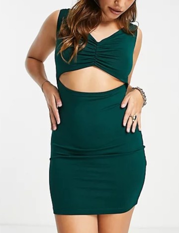 Rochie mini ASOS, verde