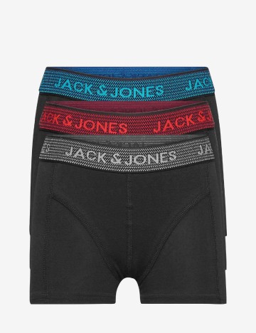 Set Boxeri Jack & Jones, negru