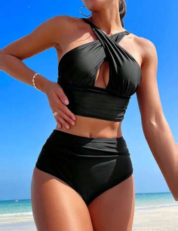 Costum de baie Shein, negru