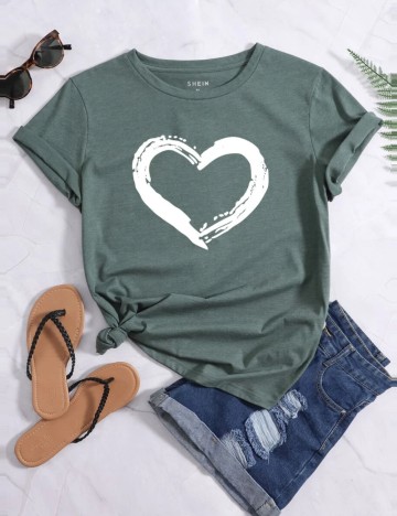 Tricou Shein, verde