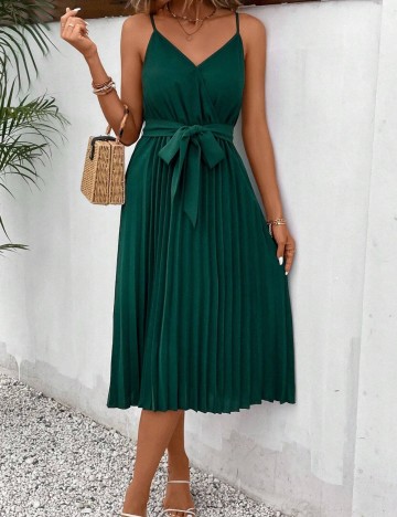 Rochie midi Shein, verde