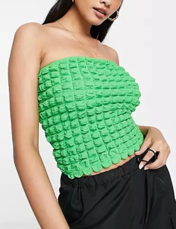 Top Topshop, verde