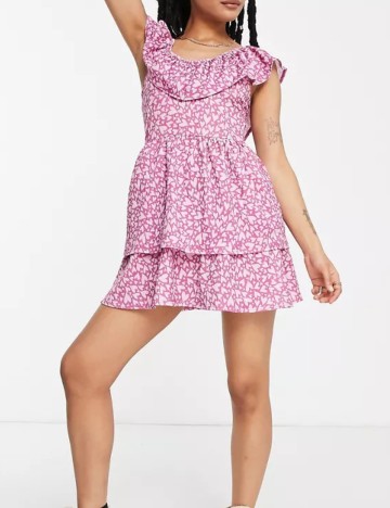 Rochie mini Miss Selfridge, roz