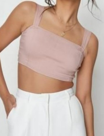 Top Missguided, roz pudră