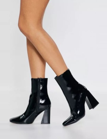 Botine NASTY GAL, negru