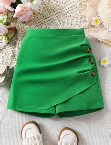 Fustă Pantalon Shein, verde