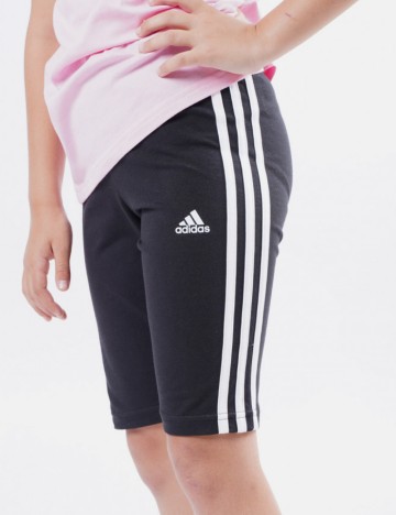 Colanți scurți Adidas, negru