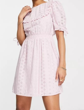 Rochie mini Miss Selfridge, roz