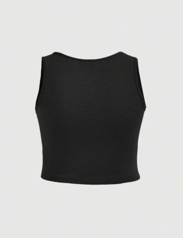 Top Shein Curve+, negru