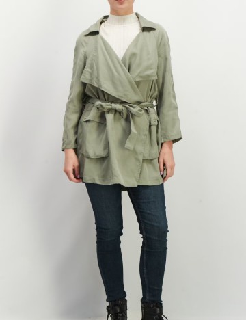 Trench scurt Vero Moda, verde