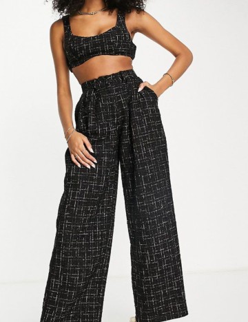 Top ASOS, negru