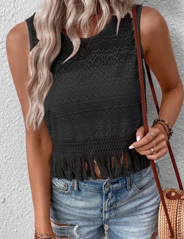 Top Shein, negru